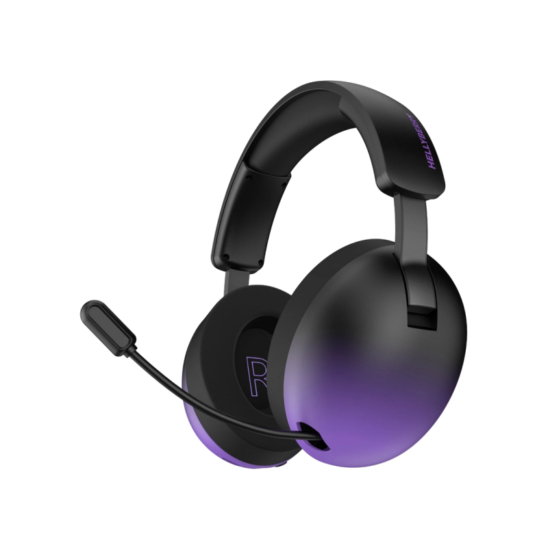 Gaming Headset Hator Hellyberry HH30 Pro  wireless, black-violet gradient