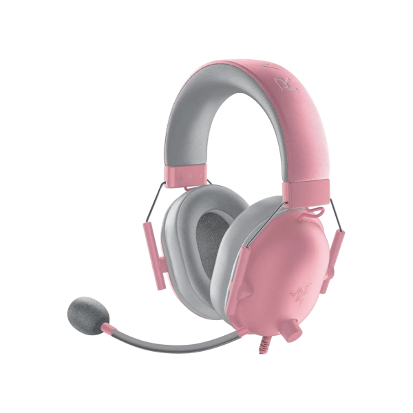 Razer BlackShark V2 X Wired Gaming Headset for PlayStation, Quartz (Pink