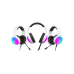 Наушники Havit H2043U, White/Black