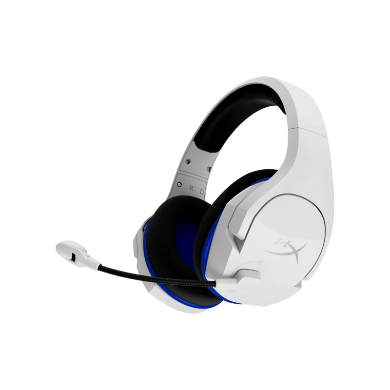 Casti Hyperx Cloud Stinger Core PS5, White/Blue, Wireless