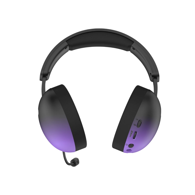 Gaming Headset Hator Hellyberry HH30 Pro wireless, black-violet gradient