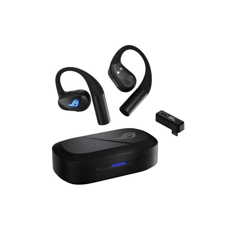 Gaming Wireless On-Ear Earbuds Asus ROG Cetra O701, Black