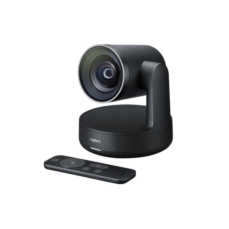 Conference Camera Logitech RALLY, 4K Ultra-HD, FoV 90, Autofocus, 15x HD zoom, up to 10 (46*) people
