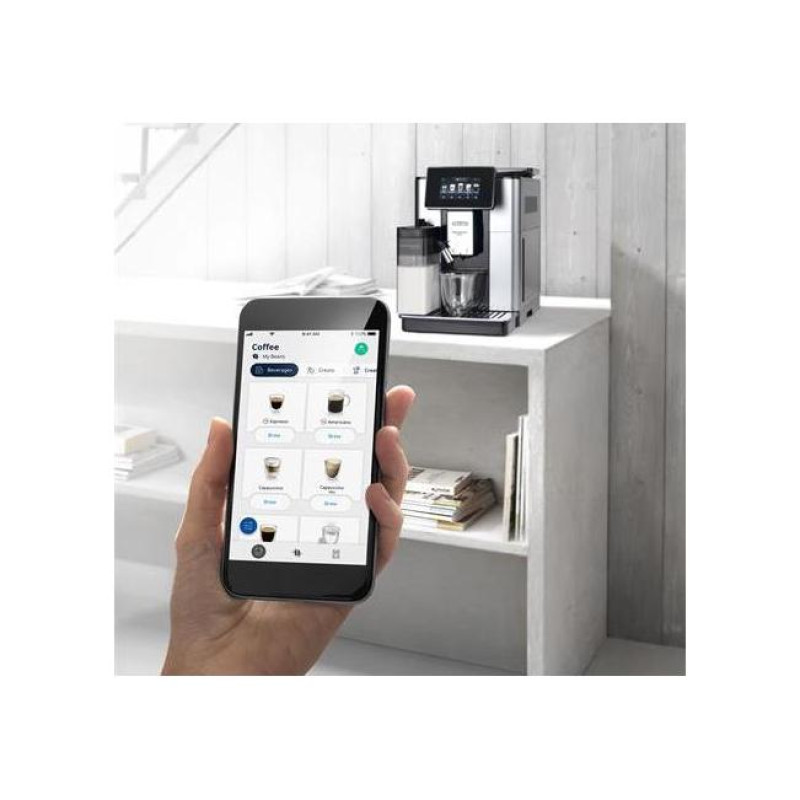 Coffee Machine DeLonghi ECAM610.55.SB PrimaDonna Soul