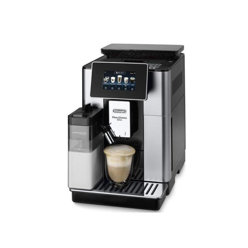 Coffee Machine DeLonghi ECAM610.55.SB PrimaDonna Soul