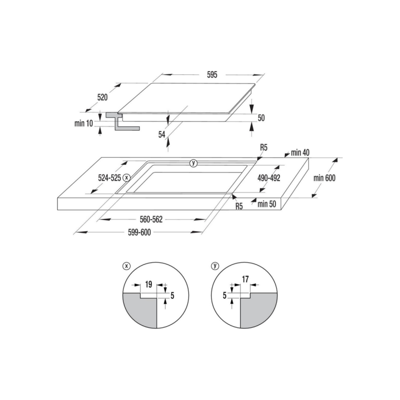 BinHob/ind Gorenje GI6433BSCWF
