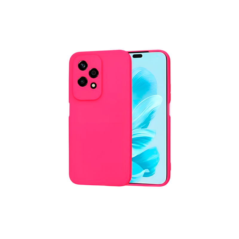 Чехол Xcover для Honor 200 Lite, жидкий силикон, розовый