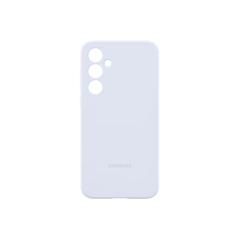 Оригинал Сэм. Прозрачный чехол Galaxy A35, синий