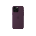 Силиконовый чехол для iPhone 16 Pro Max с MagSafe-Plum, модель A3313