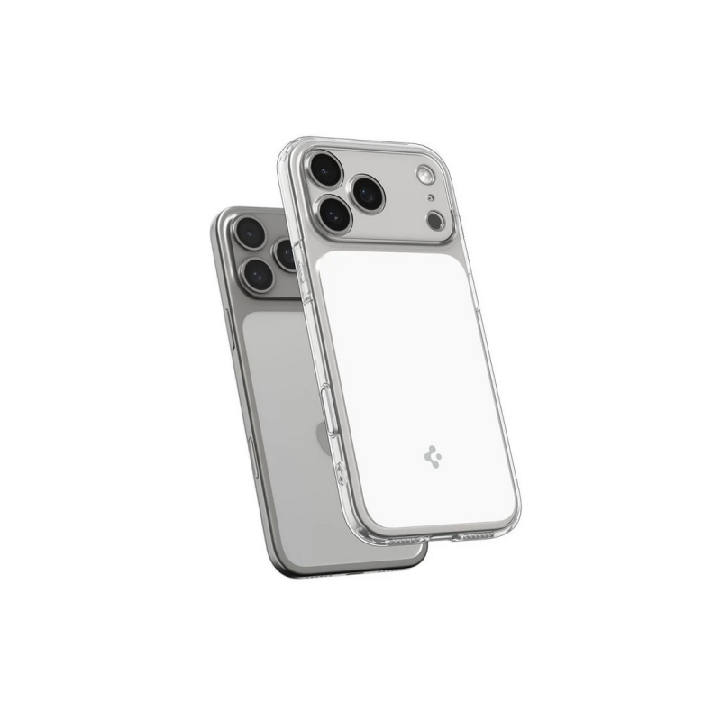 Spigen iPhone 17 Pro, Ultra Hybrid "T" Mag Safe, Glossy White