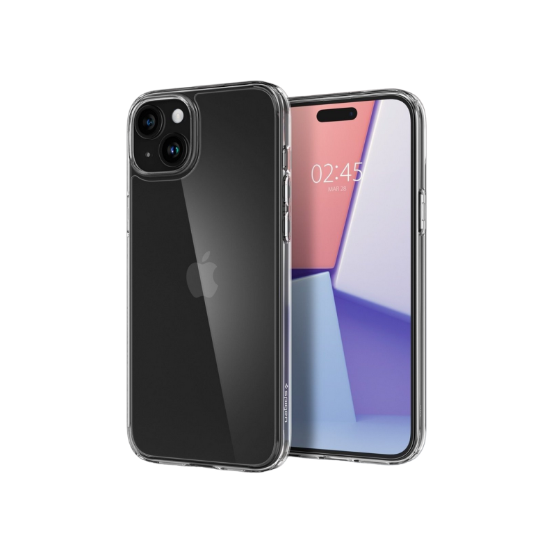 Spigen iPhone 15, Airskin Hybrid, кристально чистый