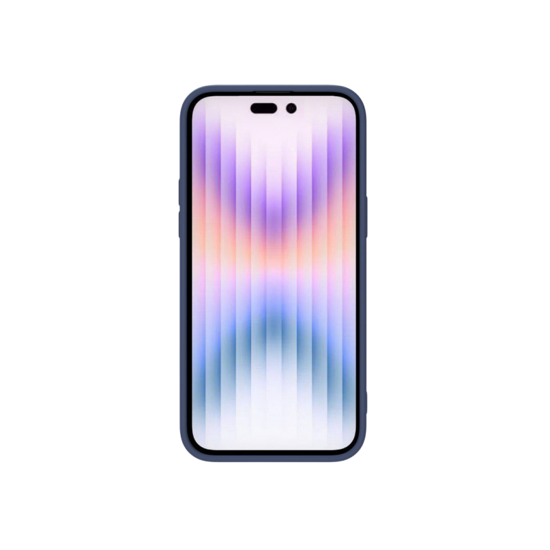 Чехол Nillkin Apple iPhone 15 Pro Max, CamShield Silky Silicone, темно-синий
