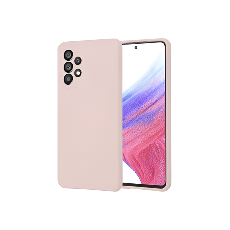 Чехол Xcover для Samsung A53, жидкий силикон, розовый