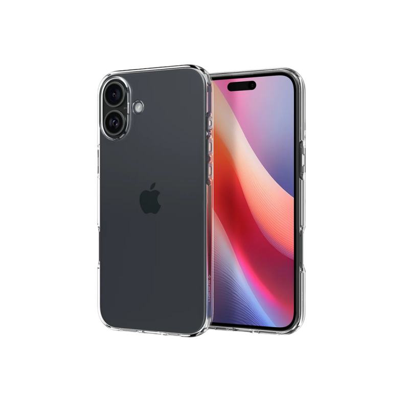 Spigen iPhone 16, Жидкокристаллический Mag Magsafe, Прозрачный