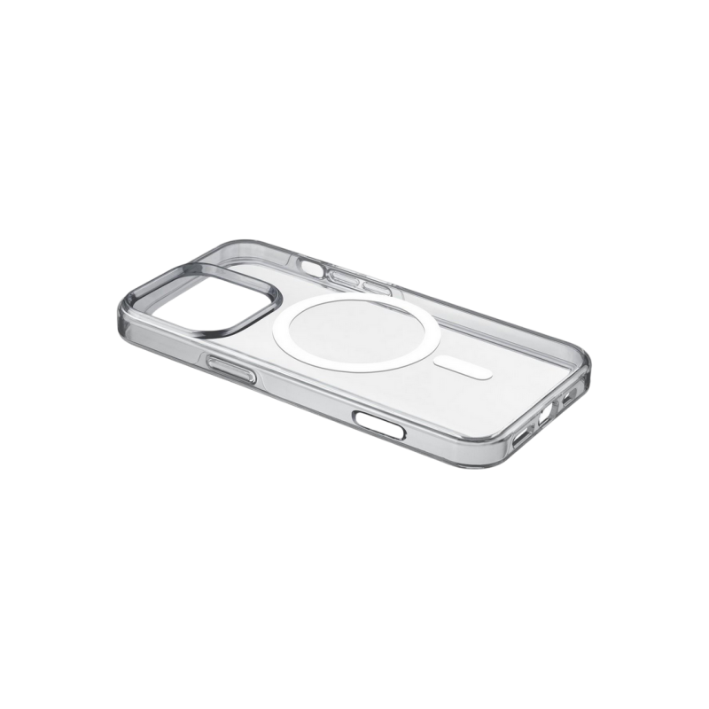 Чехол для iPhone 16 Pro, глянцевый, прозрачный