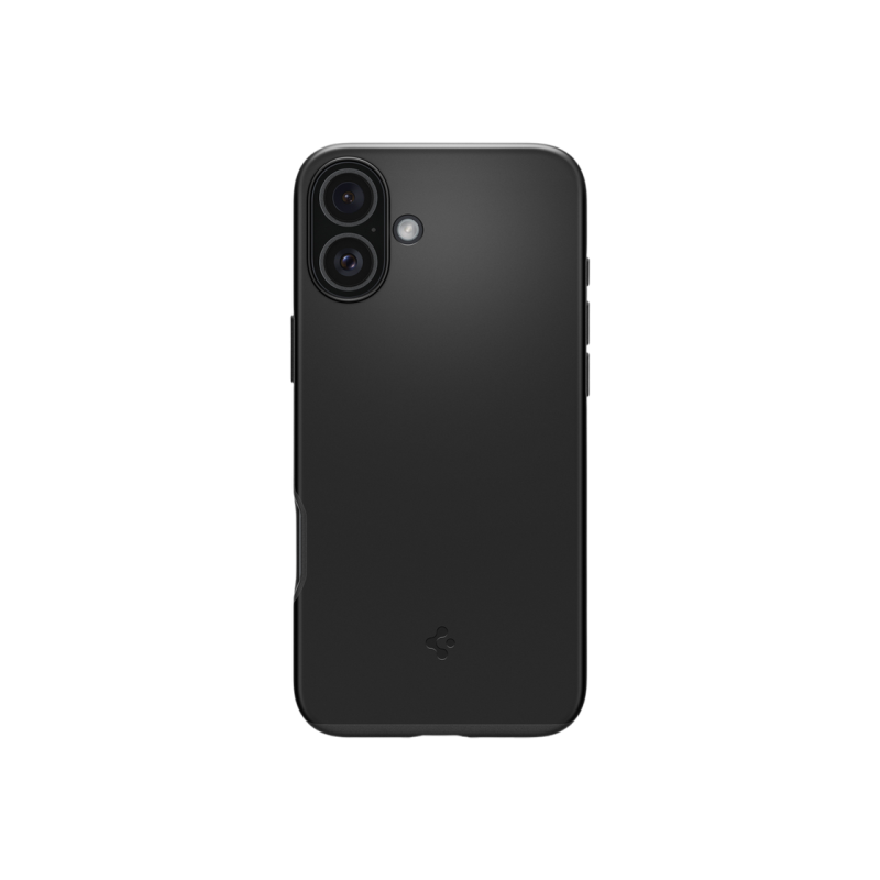 Spigen iPhone 16 Plus, тонкий чехол Mag Magsafe, черный
