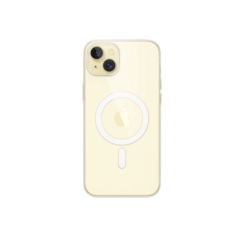 Чехол для iPhone 15 Plus Clear с MagSafe