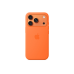 iPhone 17 Pro Silicone Case with MagSafe- Orange, ModelA3559