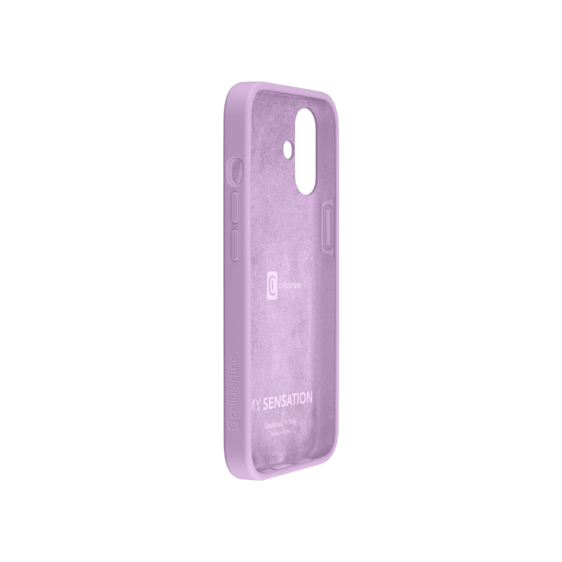 Сотовый Apple iPhone 16, чехол Sensation, розовый