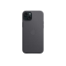 Чехол FineWoven для iPhone 15 Plus с MagSafe — черный