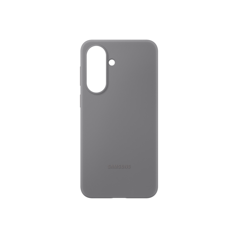 Оригинальный силиконовый чехол Sam для Galaxy A57, серый.