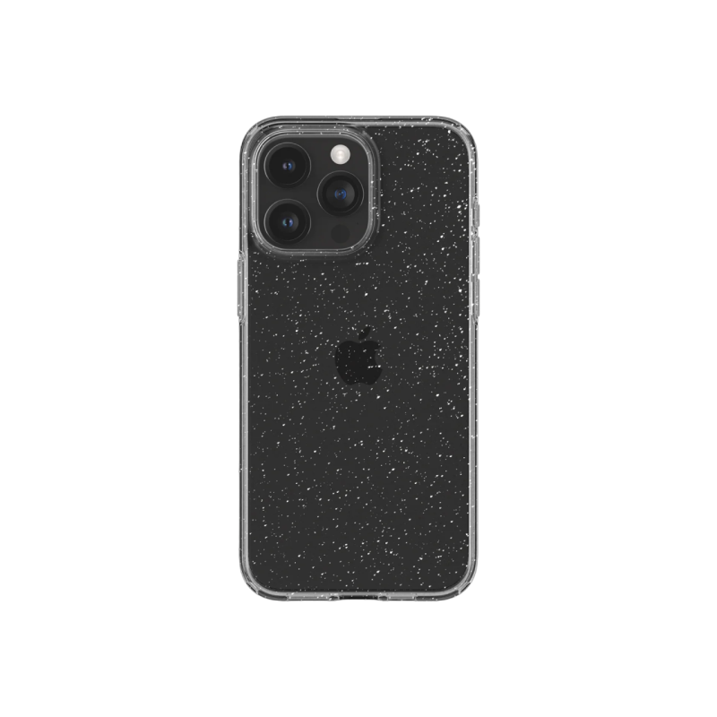 Spigen iPhone 15 Pro, жидкий кристалл, блестящий кристалл