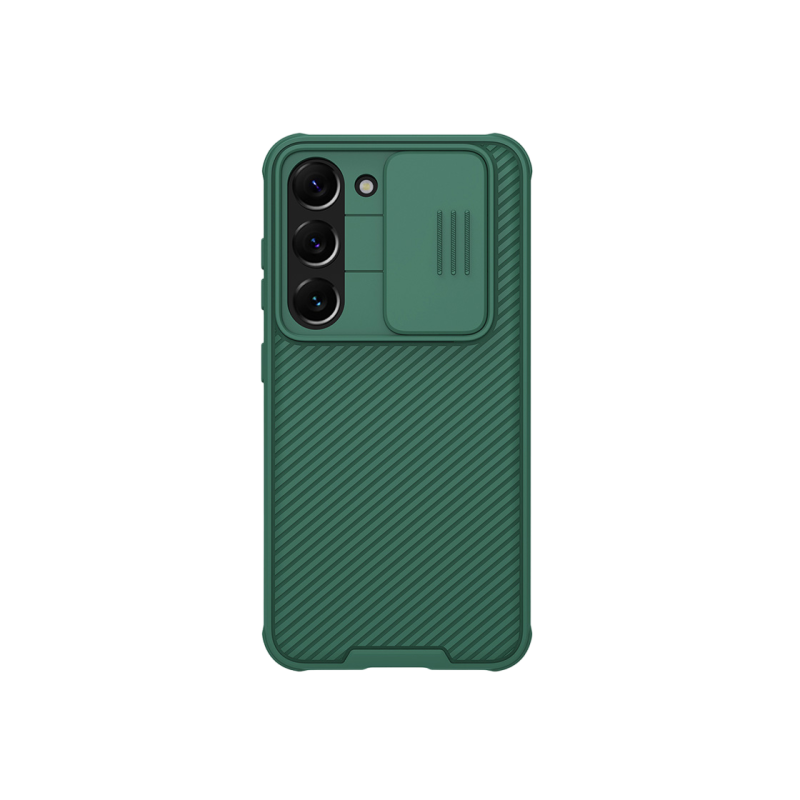 Ниллкин Сэм. Гал. S23, Чехол Camshield Pro, темно-зеленый