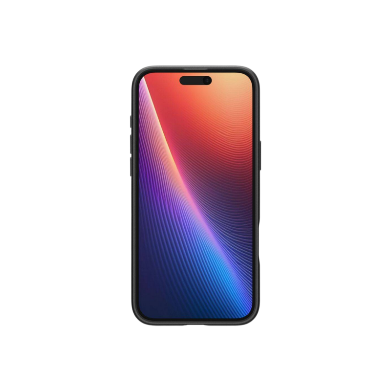 Spigen iPhone 16, тонкий чехол Mag Magsafe, черный