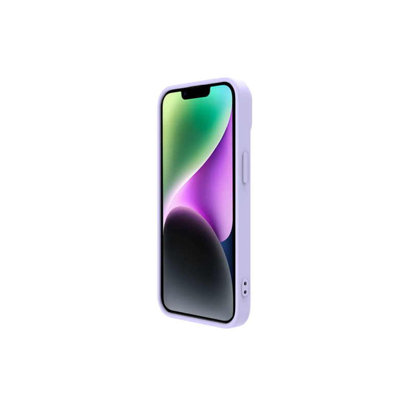 Чехол Nillkin Apple iPhone 14 Plus, CamShield Silky Silicone, Misty Purple