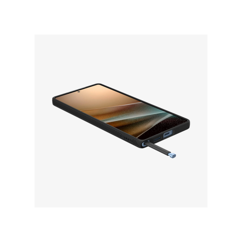 Spigen Samsung S25, Liquid Air, матовый черный