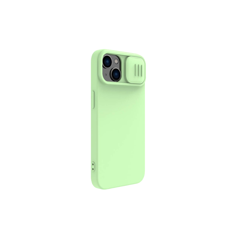 Чехол Nillkin Apple iPhone 14 Plus, CamShield Silky Silicone, цвет мятно-зеленый