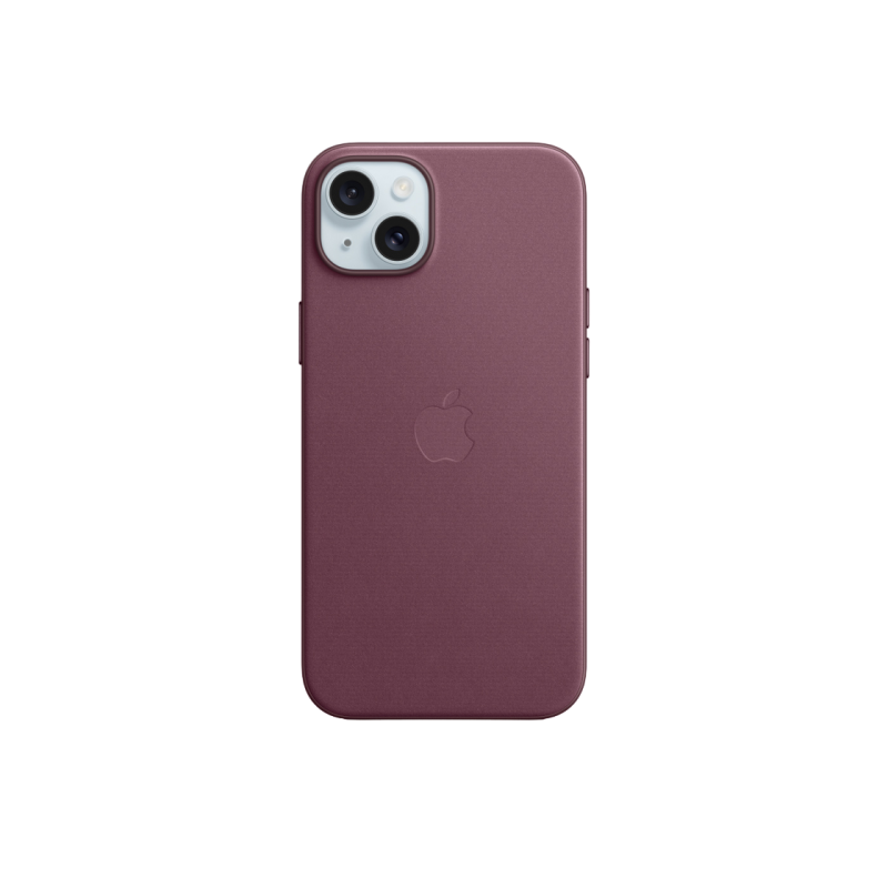 Чехол FineWoven для iPhone 15 Plus с MagSafe — Mulberry
