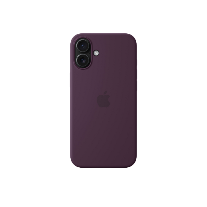 Силиконовый чехол для iPhone 16 Plus с MagSafe-Plum, модель A3314