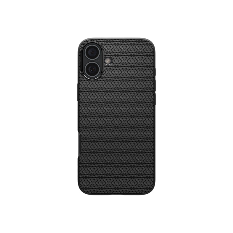 Spigen iPhone 16 Plus, Liquid Air, матовый черный
