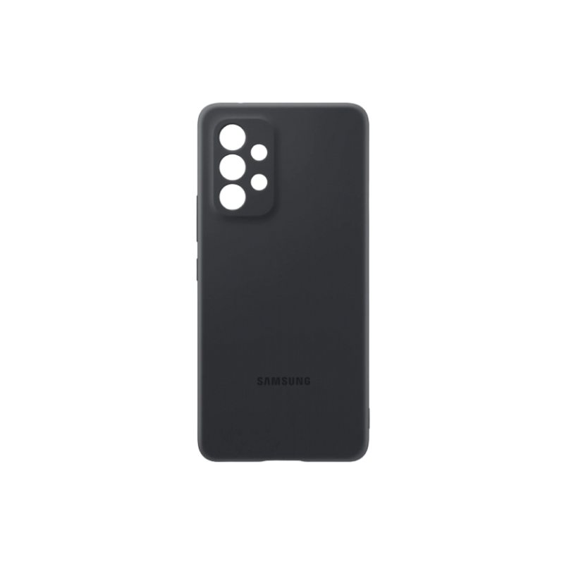 Original Sam. silicone cover Galaxy A73, Black