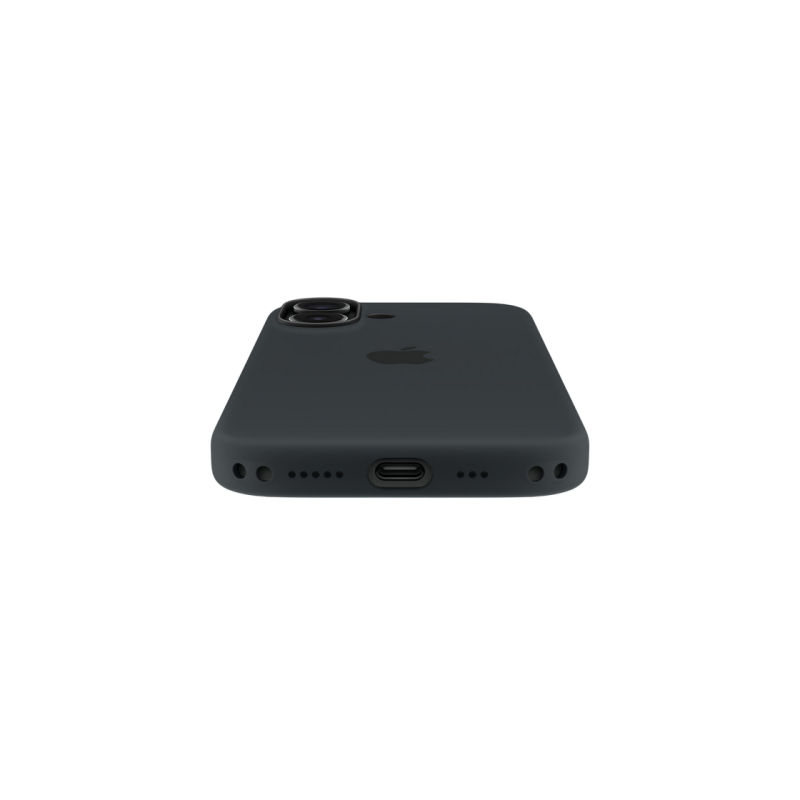 iPhone 17 Silicone Case with MagSafe-Black,ModelA3558
