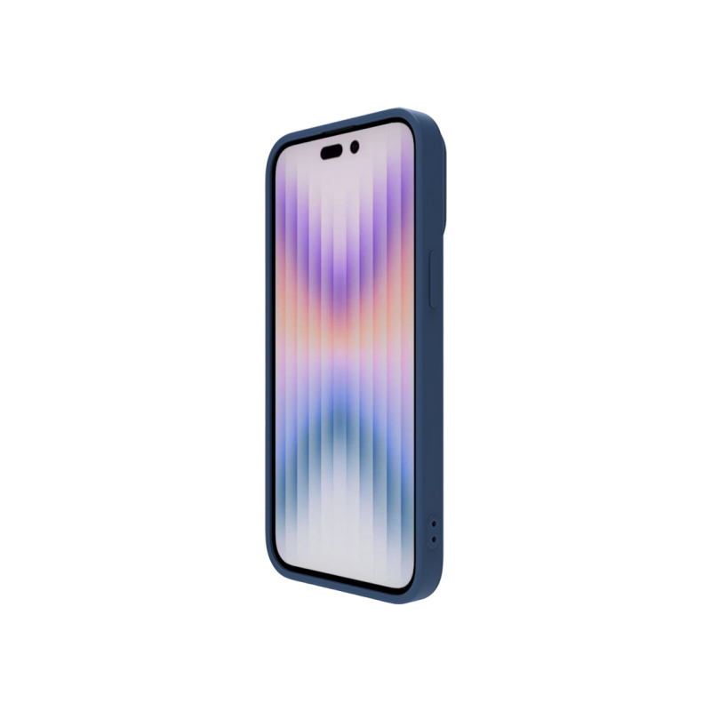 Чехол Nillkin Apple iPhone 15 Pro, CamShield Silky Silicone, темно-синий