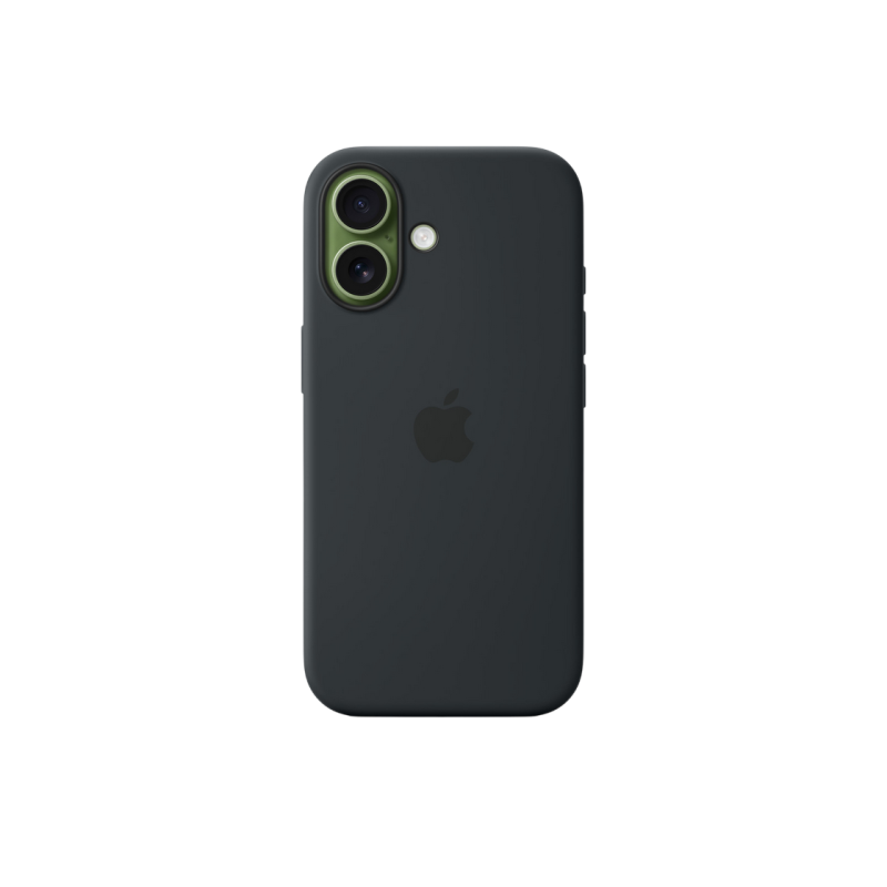 iPhone 17 Silicone Case with MagSafe-Black,ModelA3558