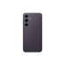 Оригинал Сэм. Чехол из веганской кожи Galaxy S24+, темно-фиолетовый