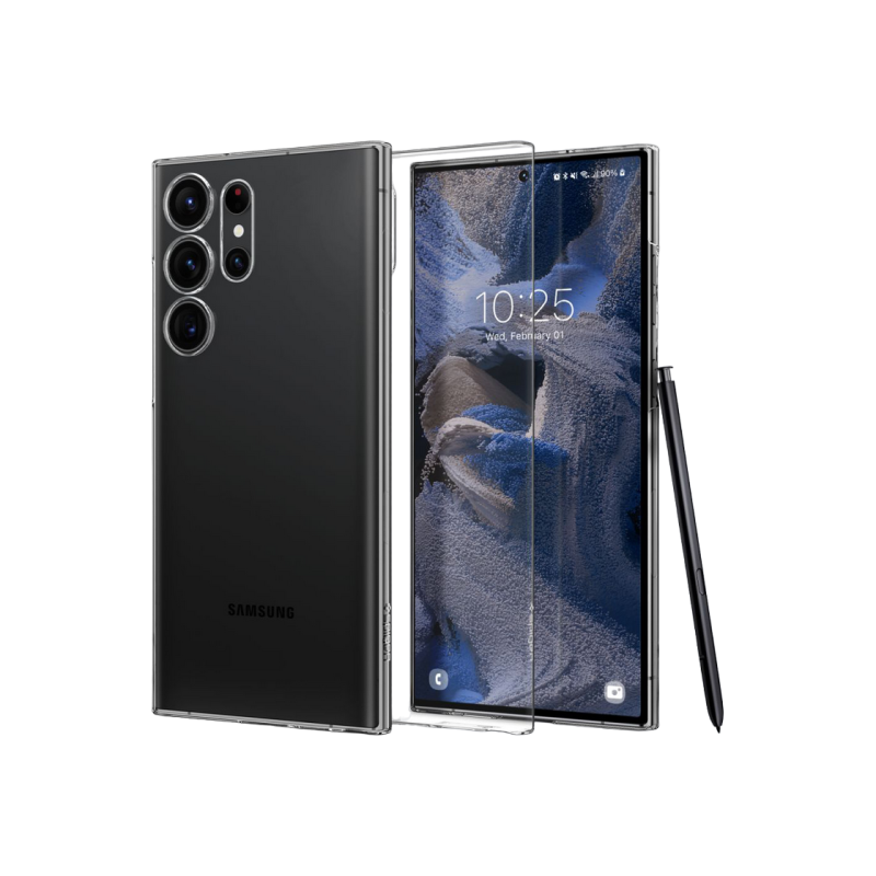 Spigen Samsung S23 Ultra, Airskin, кристально чистый