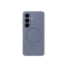 Оригинальный силиконовый магнитный чехол Sam для Galaxy S26, сине-фиолетовый.