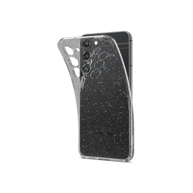 Spigen Samsung S23+, жидкий кристалл, блестящий кристалл