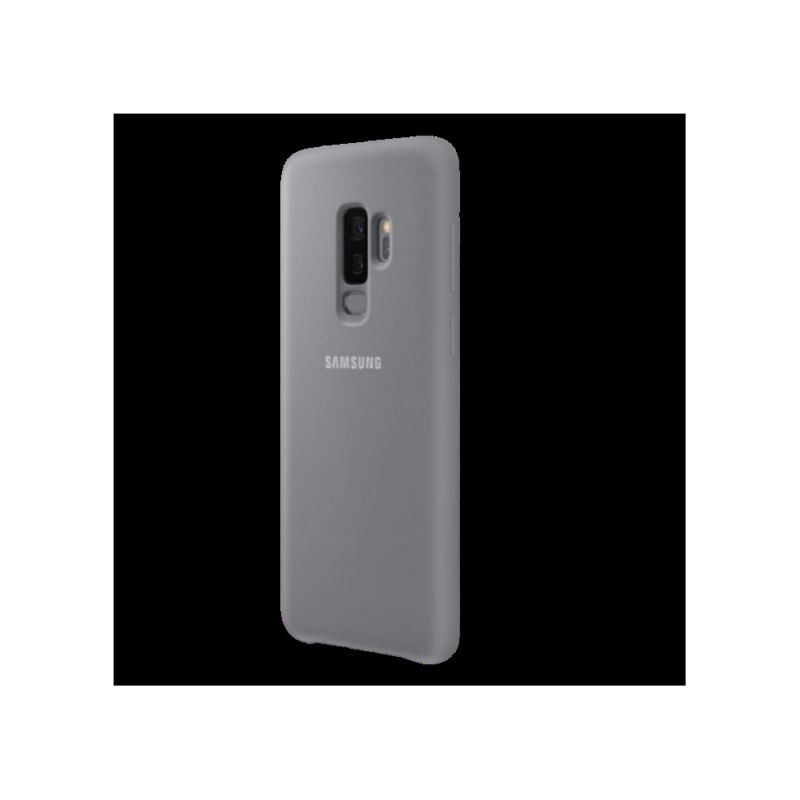Оригинал Сэм. силиконовый чехол Galaxy S9 серый