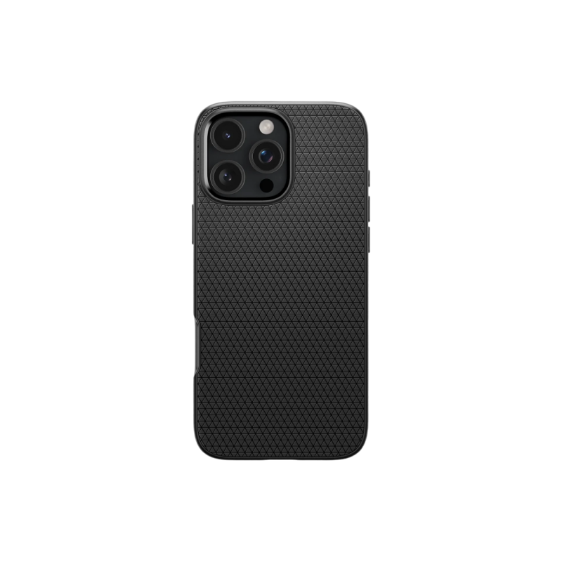 Spigen iPhone 16 Pro Max, Liquid Air, матовый черный