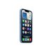 Силиконовый чехол для iPhone 16e - зимний синий
