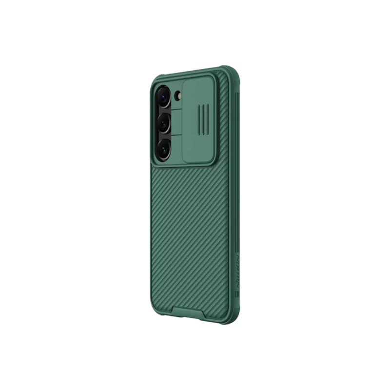 Ниллкин Сэм. Гал. S23+, чехол Camshield Pro, темно-зеленый