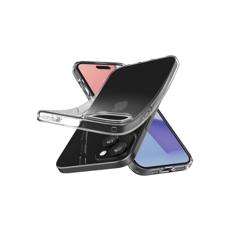 Spigen iPhone 15 Plus, жидкий кристалл, кристально чистый
