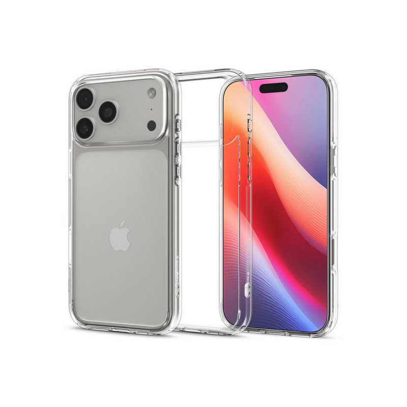 Spigen iPhone 17 Pro Max, Ultra Hybrid, Crystal Clear