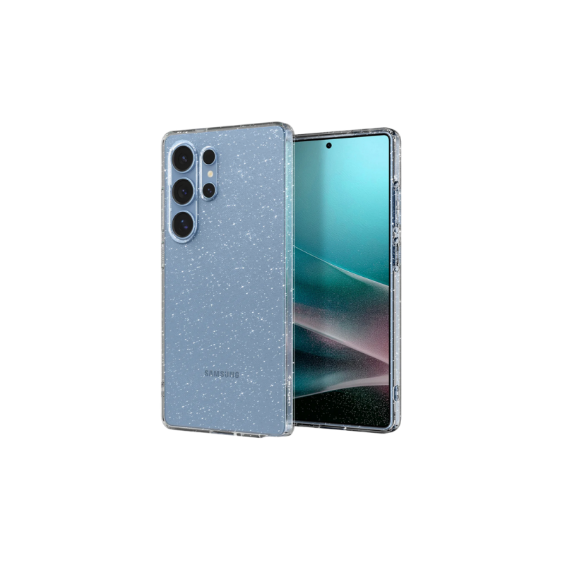 Spigen Samsung S25 Ultra, жидкий кристалл, блестящий кристалл