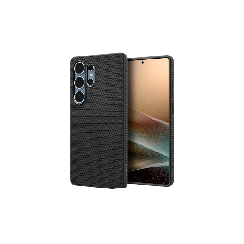 Spigen Samsung S25, Liquid Air, матовый черный